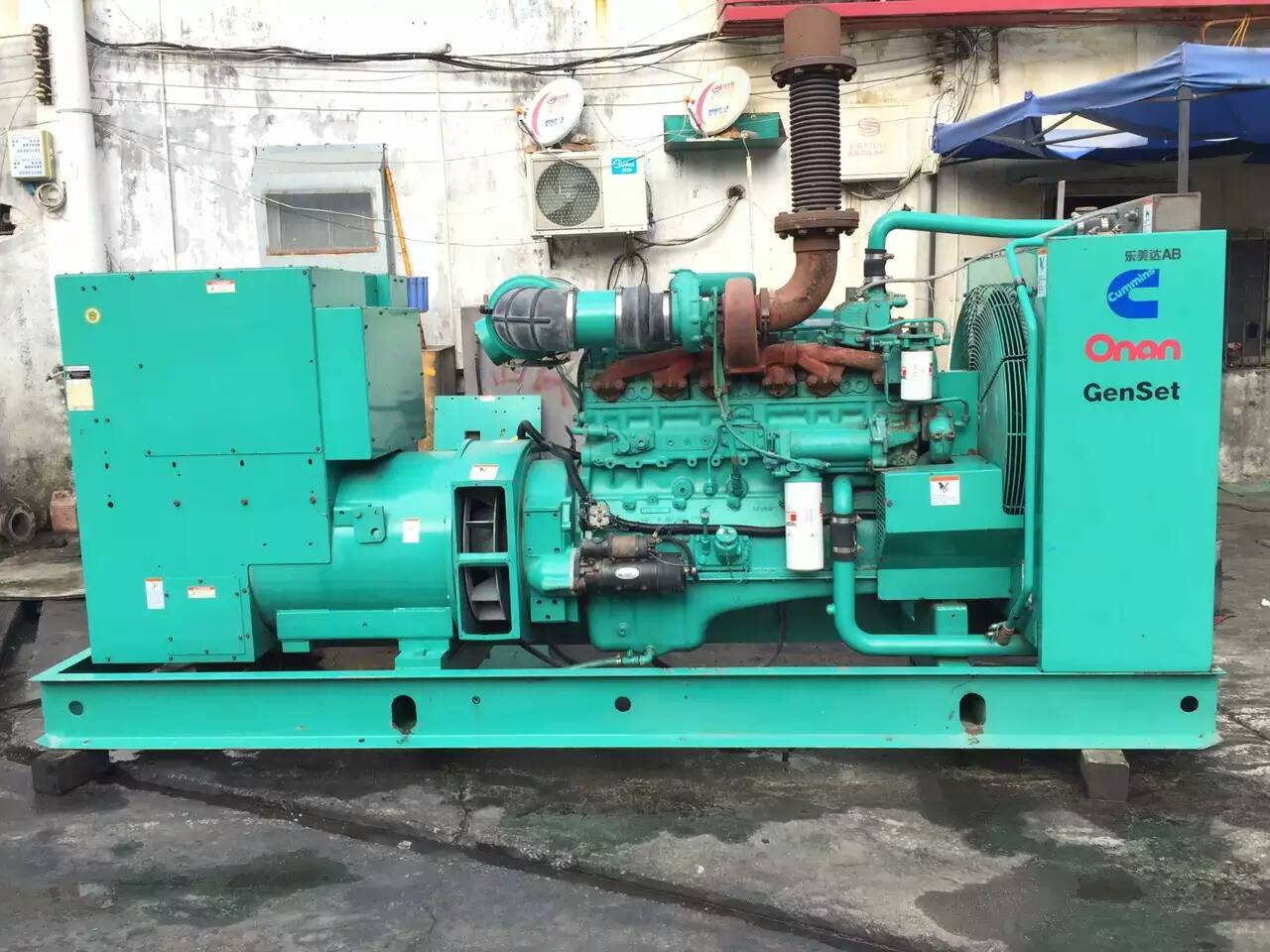 鹤城租赁发电机-柴油发电机不正常冒烟的原因