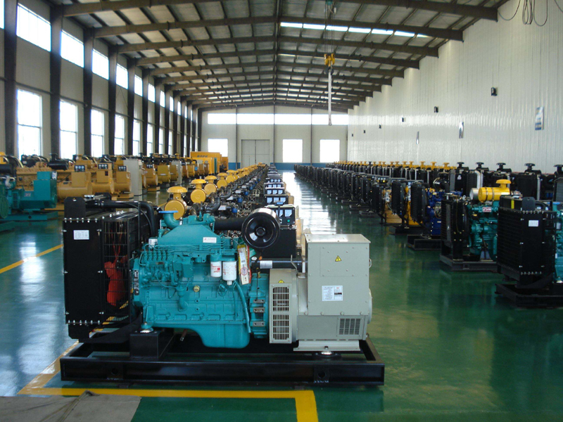 鹤城柴油发电机组排气系统如何安装？